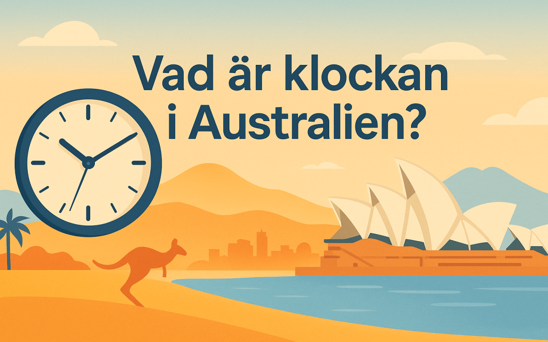 Vad är klockan i Australien?