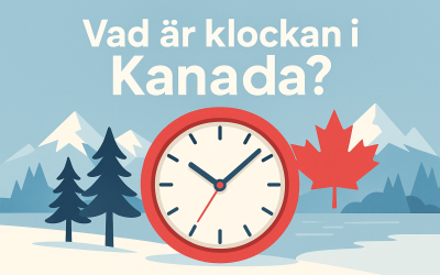 Vad är klockan i Kanada?
