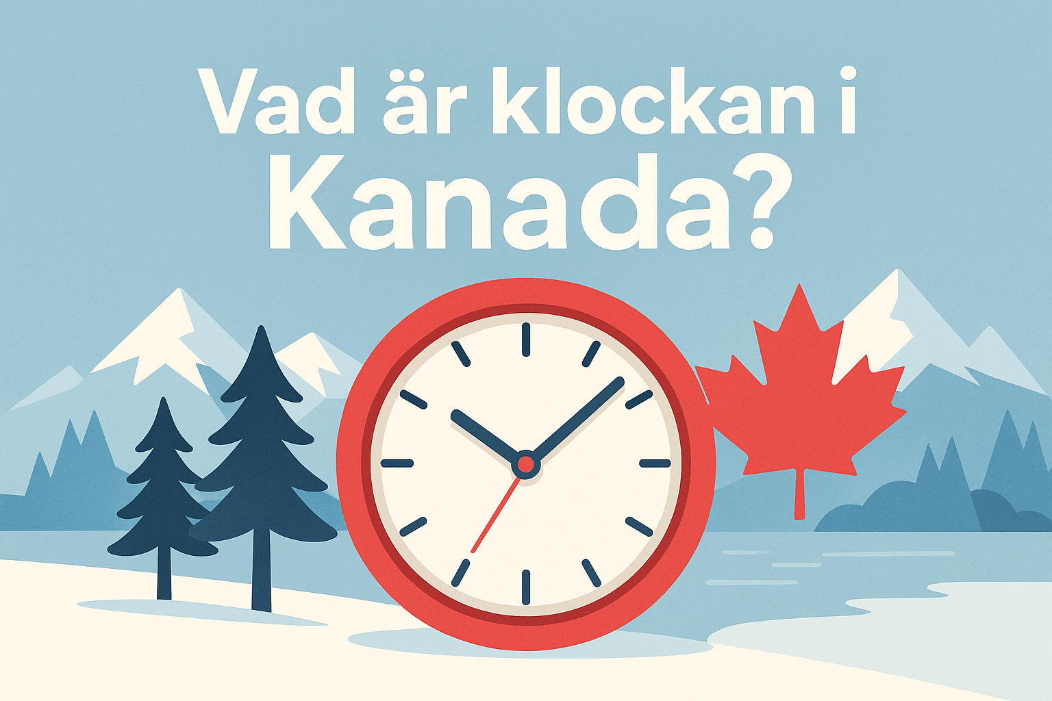 Vad är klockan i Kanada