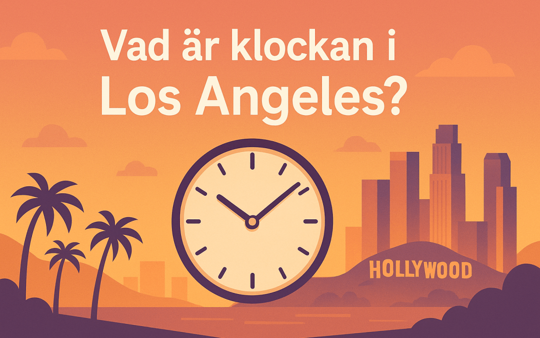 Vad är klockan i Los Angeles?