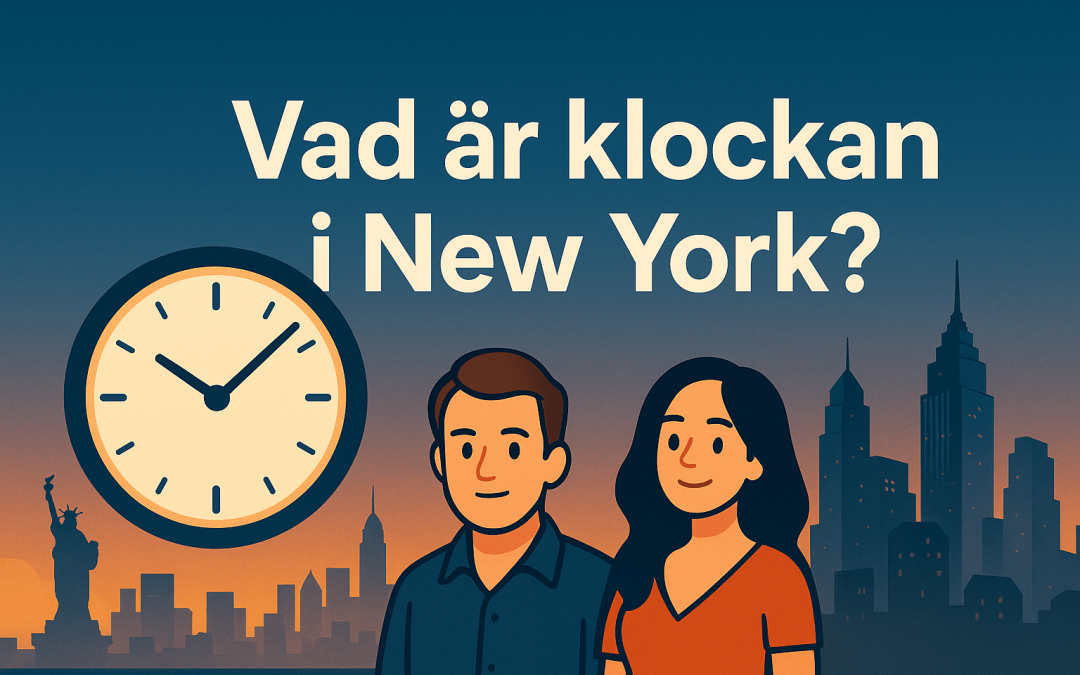 Vad är klockan i New York?