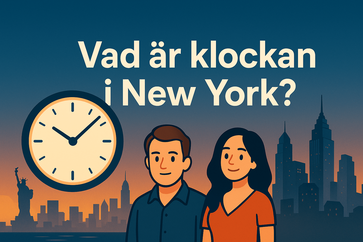 Vad är klockan i New York