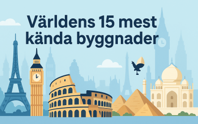 Världens 15 mest kända byggnader