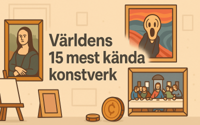 Världens 15 mest kända konstverk