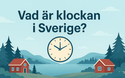 Vad är klockan i Sverige?