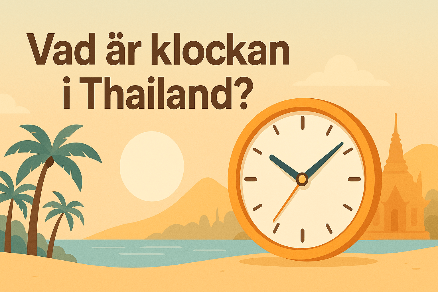 vad är klockan i thailand