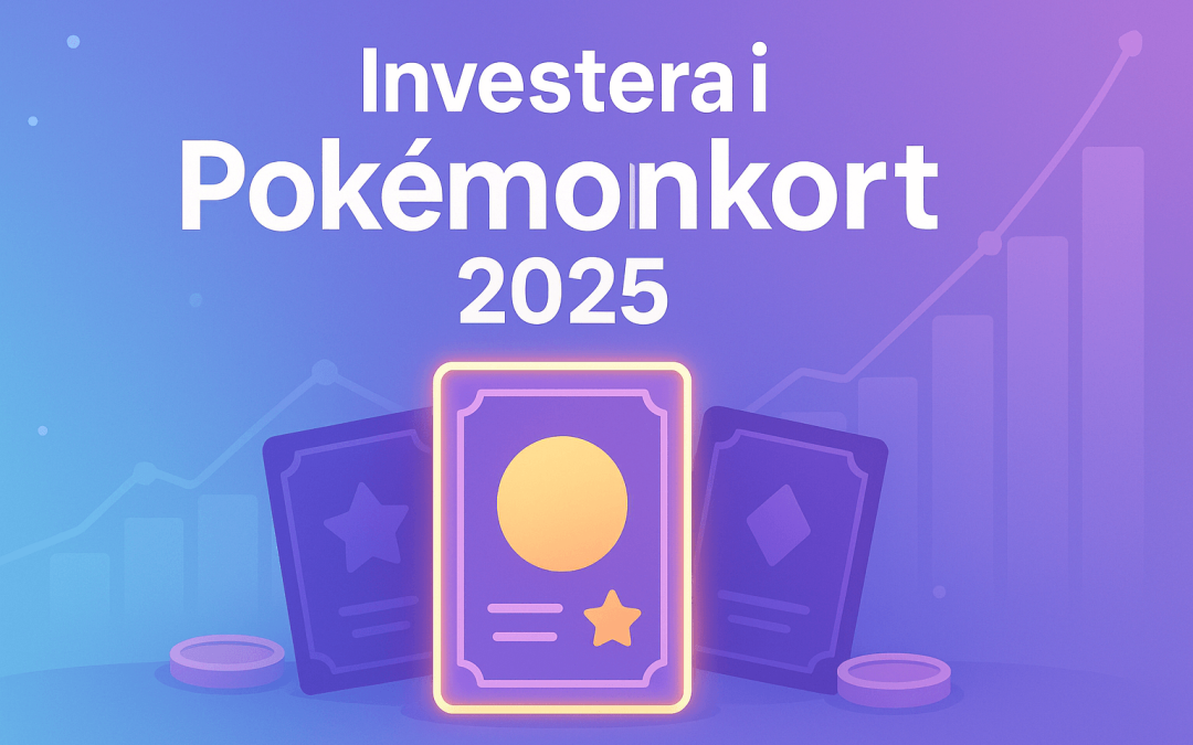 Investera i Pokémonkort 2025 – vilka Pokémonkort är värdefulla?