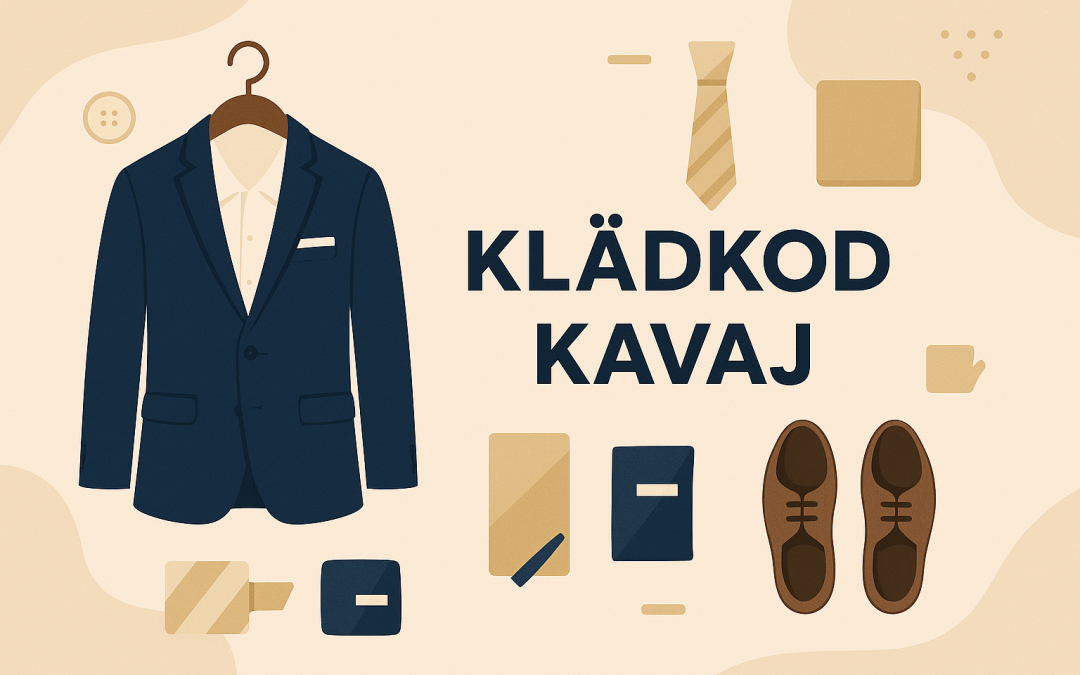 Klädkod: Kavaj