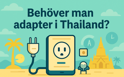 Behöver man adapter i Thailand?