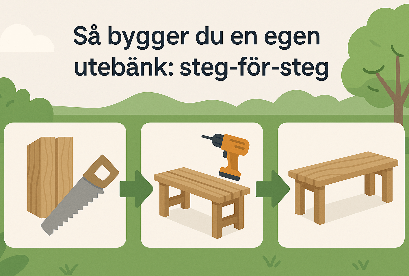 bygga utebänk bygga utebänk