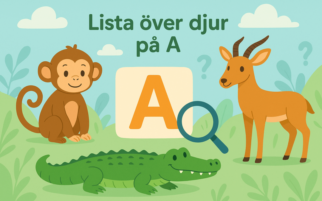 Djur som börjar på A