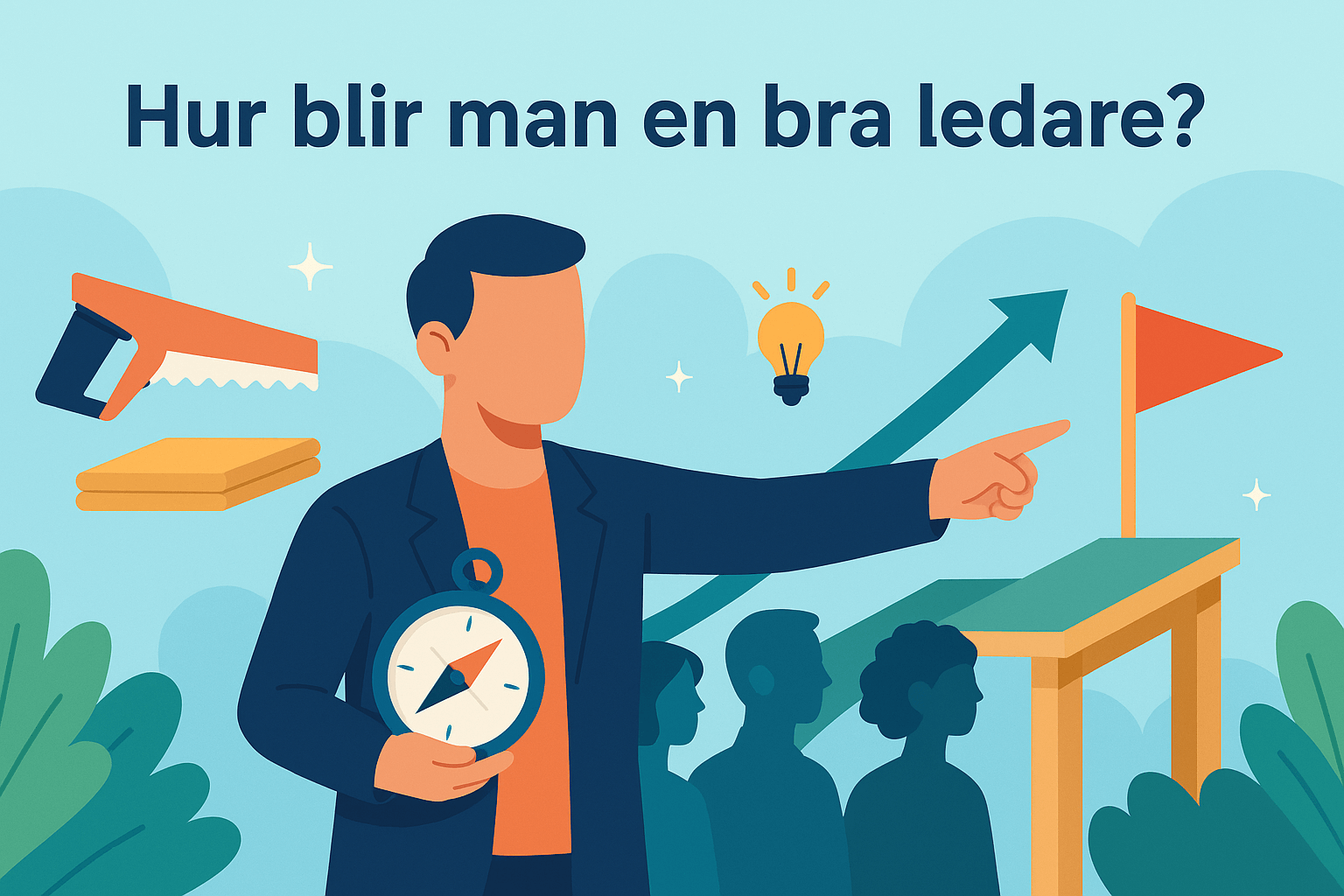 hur blir man en bra ledare