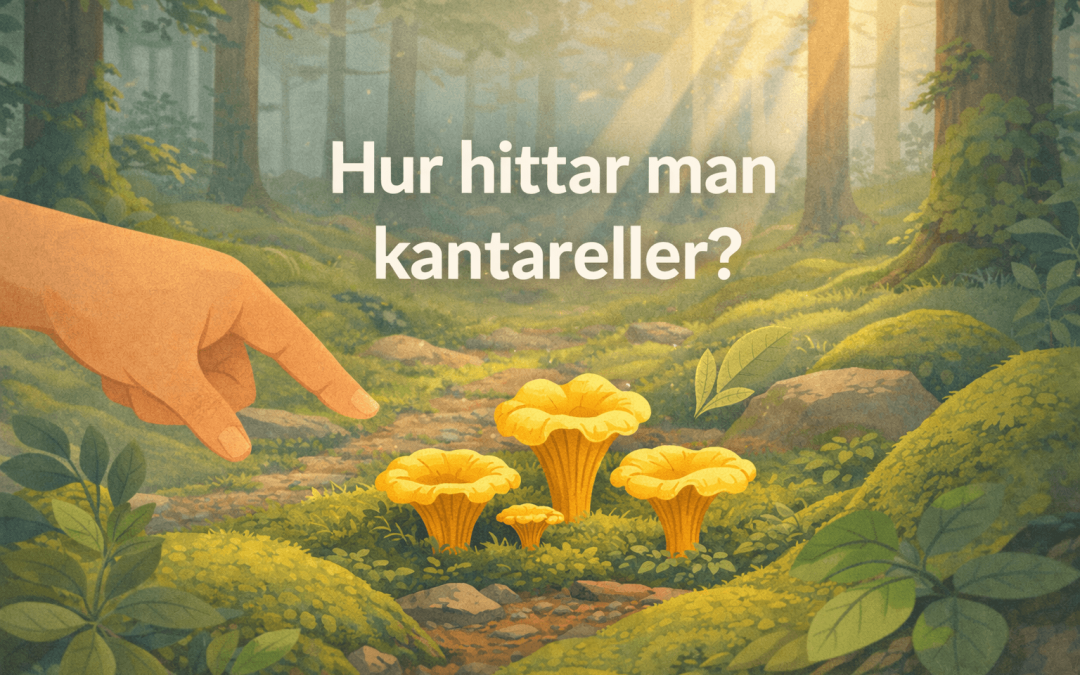 Hur hittar man kantareller?
