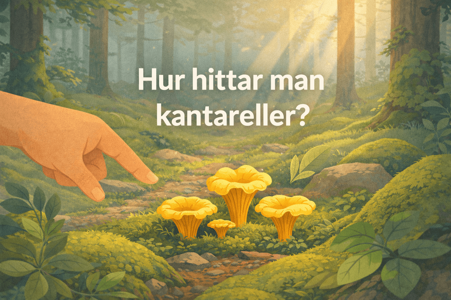 hur hittar man kantareller