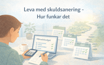 Leva med skuldsanering – Hur funkar det?