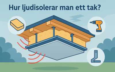 Hur ljudisolerar man ett tak?
