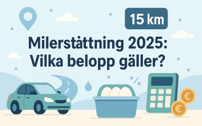 Milersättning 2025: Vilka belopp gäller?