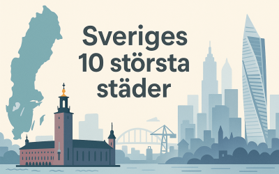 Sveriges 10 största städer