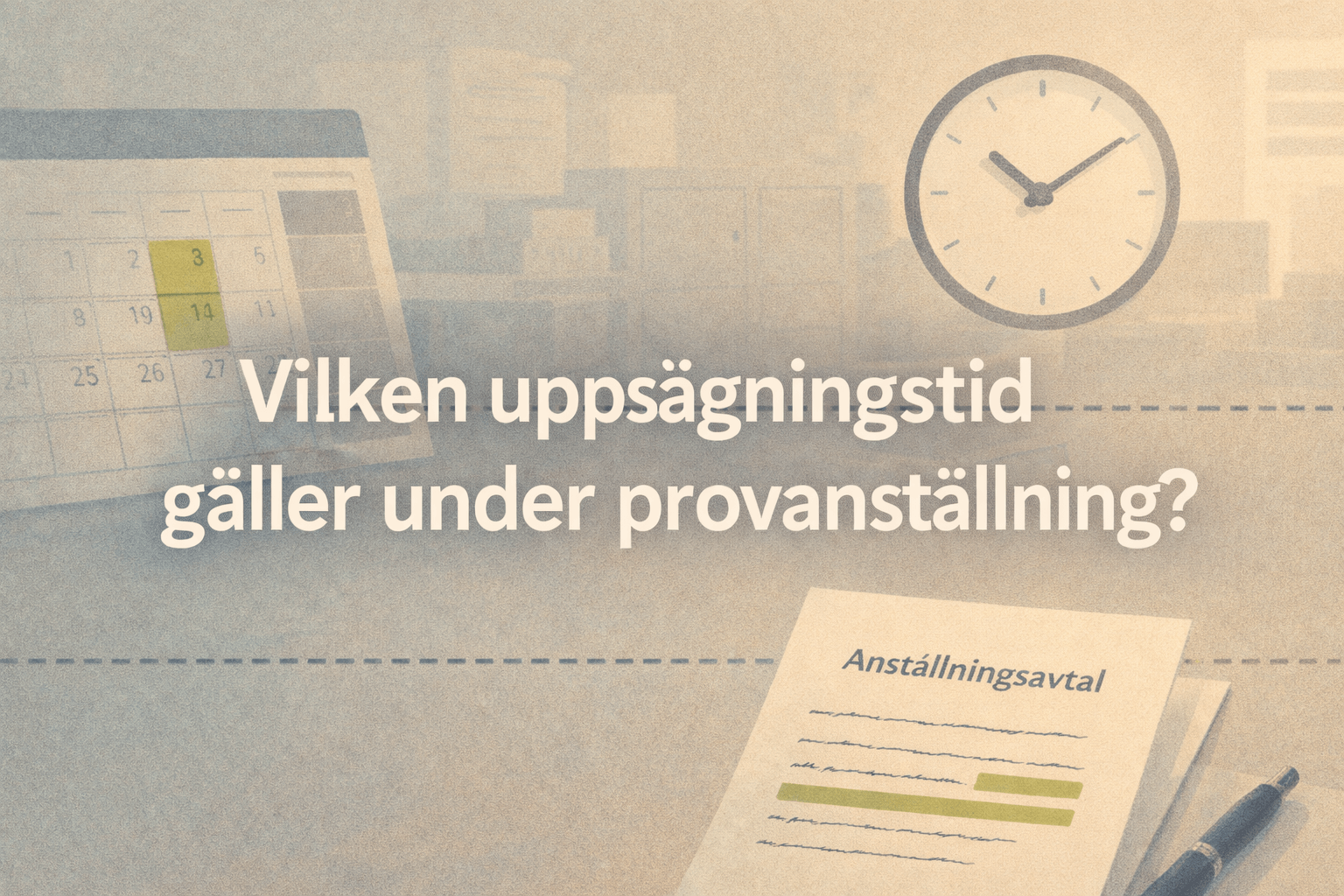 uppsägningstid provanställning uppsägningstid provanställning