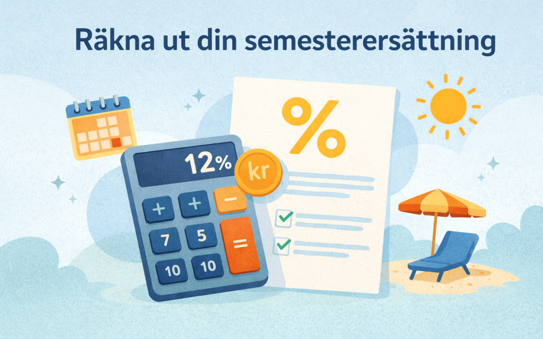 Räkna ut din semesterersättning