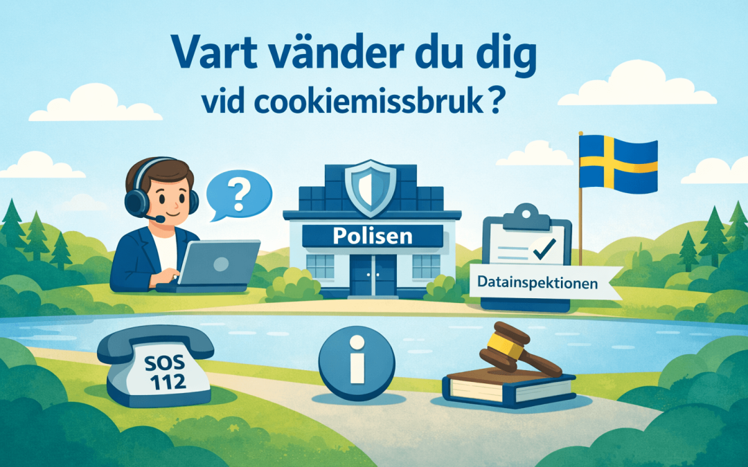 Vart vänder du dig vid cookiemissbruk?