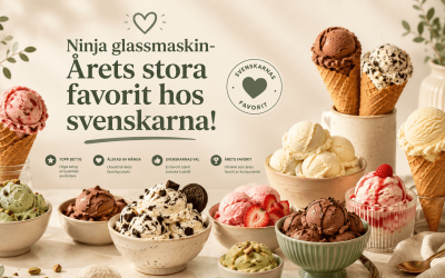 Ninja glassmaskin- Årets stora favorit hos svenskarna!